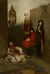 Captives (femmes monténégrines captives), 1870
