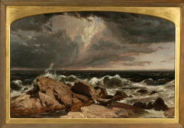 Scène côtière, 1855
