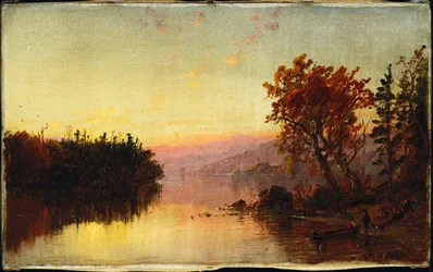 Lac Greenwood au crépuscule, 1873