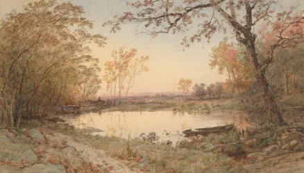 Paysage Hastings-on-Hudson, 1888