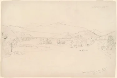 Étude pour "Vue du mont Washington"
