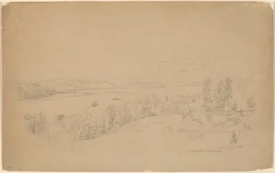 Le fleuve Hudson à Hastings