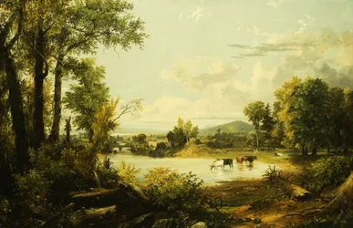 La vallée tranquille, 1856