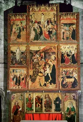 Autel de la chapelle royale de Saint Agueda, Barcelone