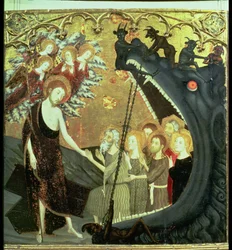 Panneau de la Descente aux Limbes, du retable du couvent du Saint-Sépulcre, Saragosse