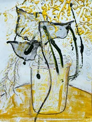 Fleur de Sel No. 08 Monotype or noir blanc