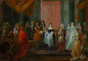 Louis XIV décore de l