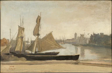 Dunkerque, bateaux de pêche amarrés au quai