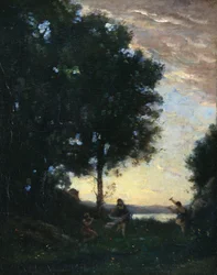 Faunes et nymphes dansant