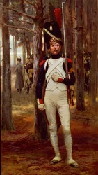 Grenadier à pied de la Garde Impériale, par Édouard Detaille