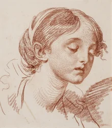 Tête de jeune fille