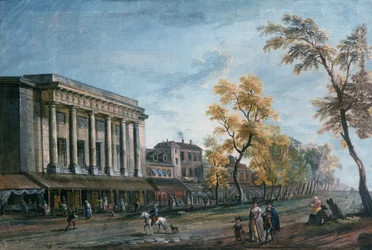 Le Boulevard du Temple et le Théâtre des Italiens, Paris