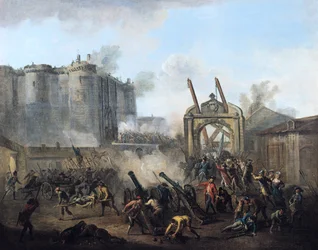 La prise de la Bastille le 14 juillet 1789