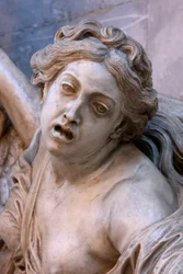 Église paroissiale Saint-Thomas, Le mausolée du maréchal de Saxe, détail, Strasbourg (photo)