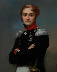 Portrait de Charles-Louis Regnault, officier des guerres napoléoniennes