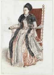 Ekaterina Mavrocordato, née Catherine Rosetti, princesse de Moldavie, épouse de Constantin Mavrocordato