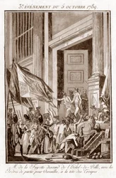 Révolution française - La Fayette quittant l