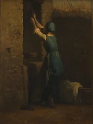 Femme au puits