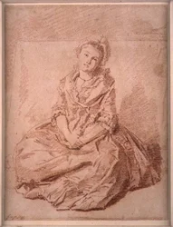 Jeune fille assise