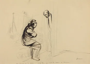 Au congres de la Paix, c.1919 (ink)