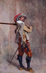 Un mousquetaire du temps de Louis XIII de France