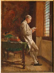 Le liseur blanc (haletant)