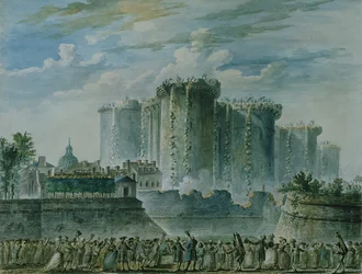 La destruction de la Bastille
