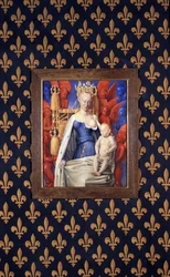 La Vierge allaitante en manteau d