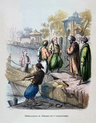 Mahomet Ali arrivant à Constantinople, vers 1847