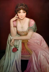 Portrait de la chanteuse Geneviève Vix (1879-1939)