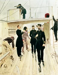 US Navy : Contre-amiral, capitaine et enseigne
