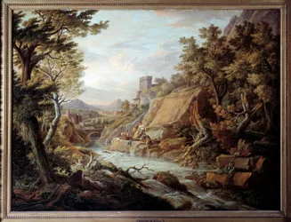 Paysage et rivière