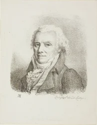 Autoportrait en manteau de tissu sombre