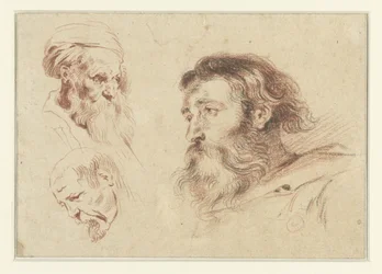 Trois têtes d