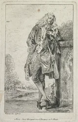 Figures de Mode: Homme Debout Acconde