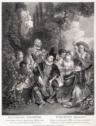 Le Concert Champêtre, 1735