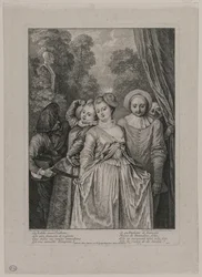 Les vêtements sont italiens, 1715-1716