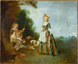 La danse, vers 1719 (huile sur toile)
