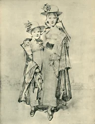 Harriet et Caroline Montagu, Rome