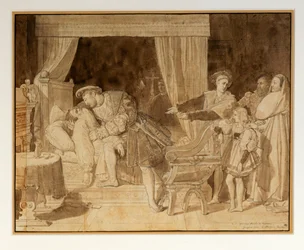La mort de Leonard de Vinci - La mort de Leonardo ...