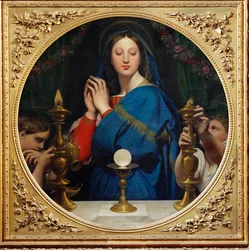 La vierge a l