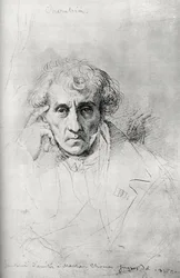 Luigi Cherubini 1760-1842, compositeur italien, 1830