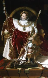 Napoléon Ier sur le trône impérial, 1806