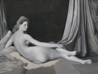 Odalisque en grisaille, vers 1824-1834