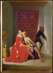 Paolo et Francesca (huile sur toile)