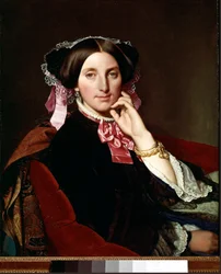 Portrait de Madame Gonse. Portrait de Joséphine Caroline Maille épouse Gonse (1815-1901)