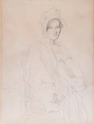 Portrait de Marie Marcoz, plus tard vicomtesse de Senonnes, 1813