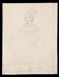 Portrait de la reine Caroline Murat