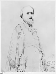Portrait du peintre Hippolyte Flandrin, 1844