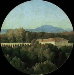 Paysage romain avec aqueduc de la Villa Borghese, 1807